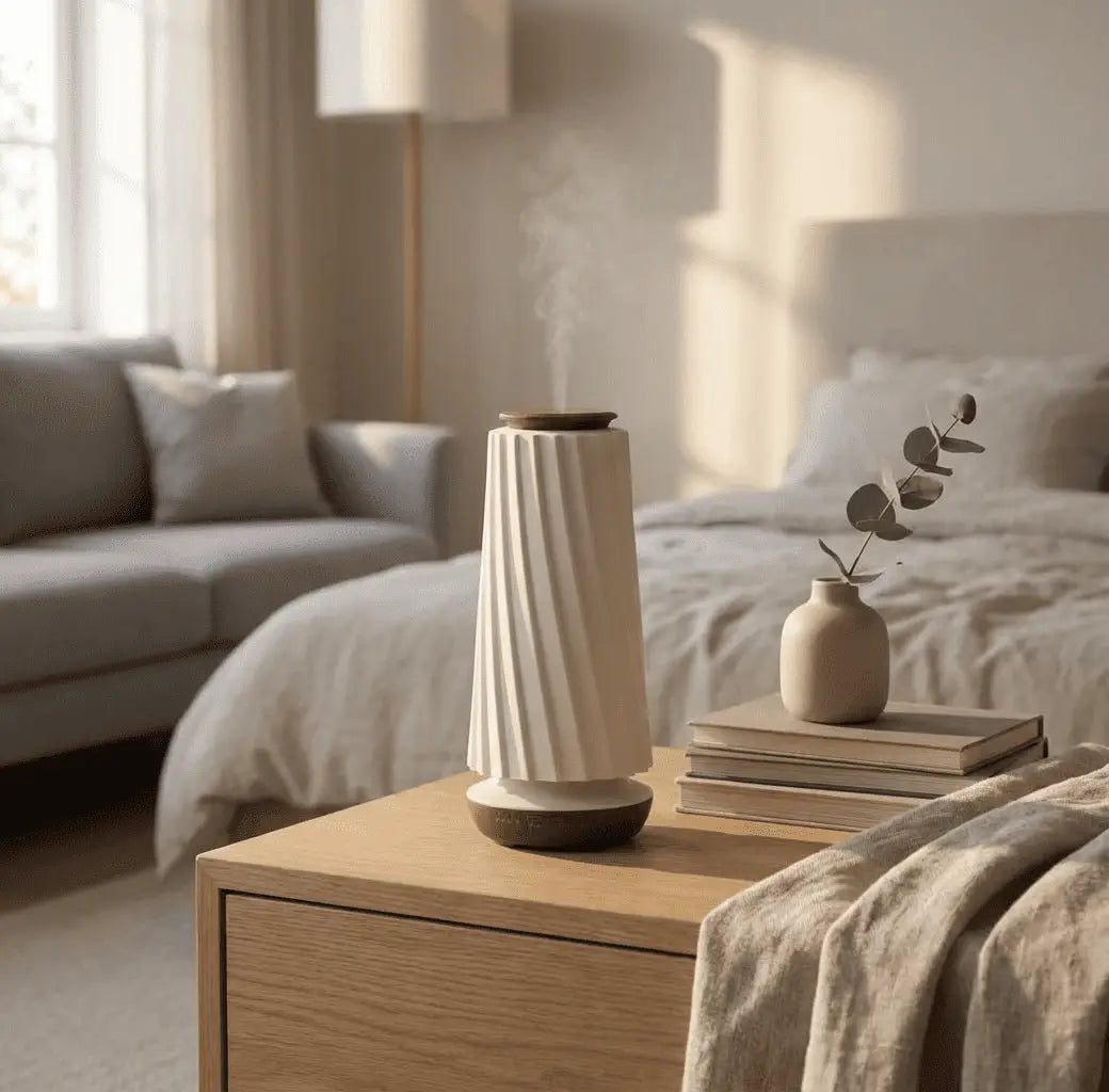 Premium decorative air diffuser shown from the front on a neutral background